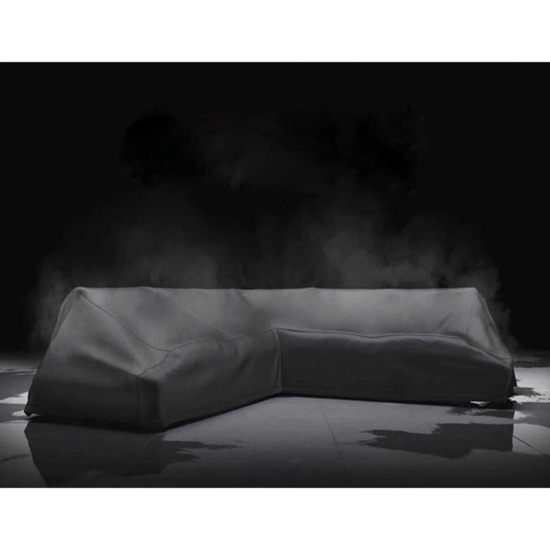 AeroCover Schutzhülle Für Loungesofa 170x100x70cm Polyester Uni Anthrazit 5 AeroCover Schutzhülle Für Loungesofa 170x100x70cm Polyester Uni Anthrazit – Bild 5