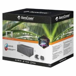AeroCover Gartentisch Schutzhülle 240x110x70cm Polyester Uni Anthrazit -Deutschland Wellness Gart Verkaufs-Shop aerocover schutzhuelle fuer tische 240x110x70cm polyester 1352002 3
