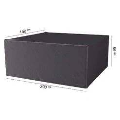 AeroCover Gartenmöbel-Set Schutzhülle 200x150x85cm Polyester Uni Anthrazit