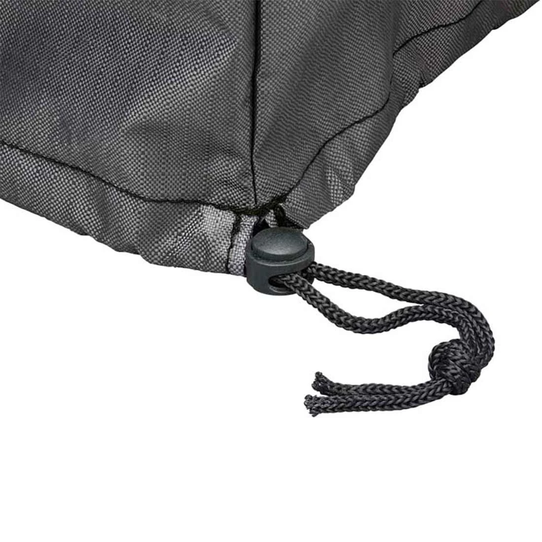 AeroCover Gartenmöbel-Set Schutzhülle Ø200x85cm Polyester Uni Anthrazit 3 AeroCover Gartenmöbel-Set Schutzhülle Ø200x85cm Polyester Uni Anthrazit – Bild 3