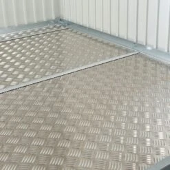 Biohort HighLine/Panorama Bodenplatte 283x243cm Silber