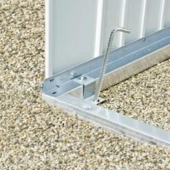 Deutschland Wellness Gart Verkaufs-Shop 40 Biohort Avantgarde Gerätehaus Bodenrahmen Silber