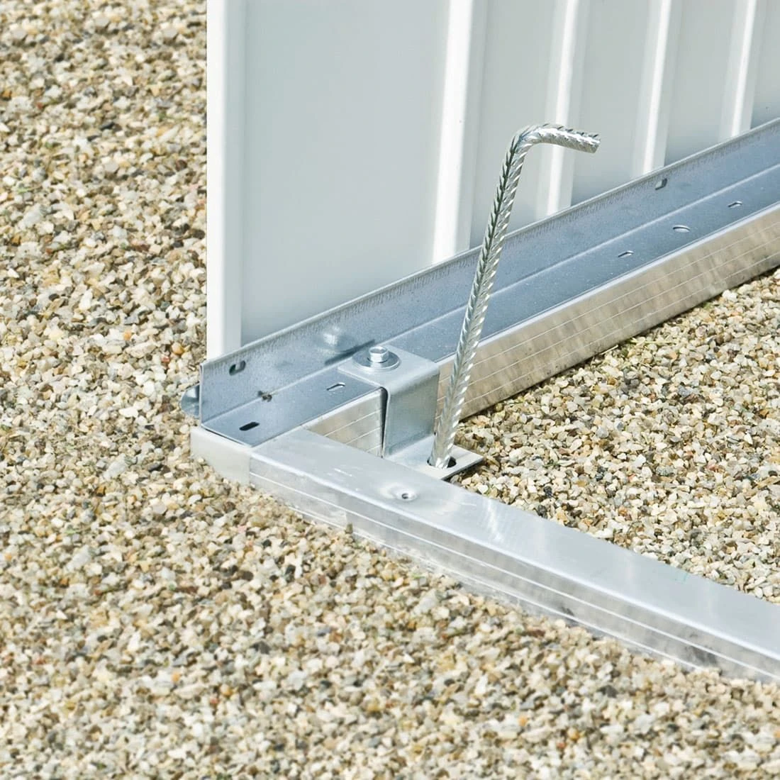 Biohort AvantGarde/HighLine/Panorama Bodenrahmen 252x212cm Silber 1 Biohort AvantGarde/HighLine/Panorama Bodenrahmen 252x212cm Silber