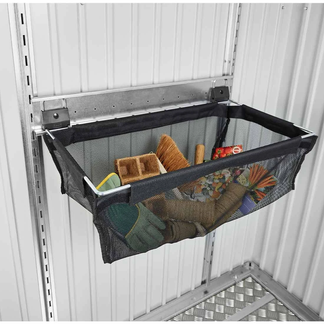 Biohort Einhängesack + Schiene Gerätehäuser/Geräteschrank 2 Biohort Einhängesack + Schiene Gerätehäuser/Geräteschrank – Bild 2