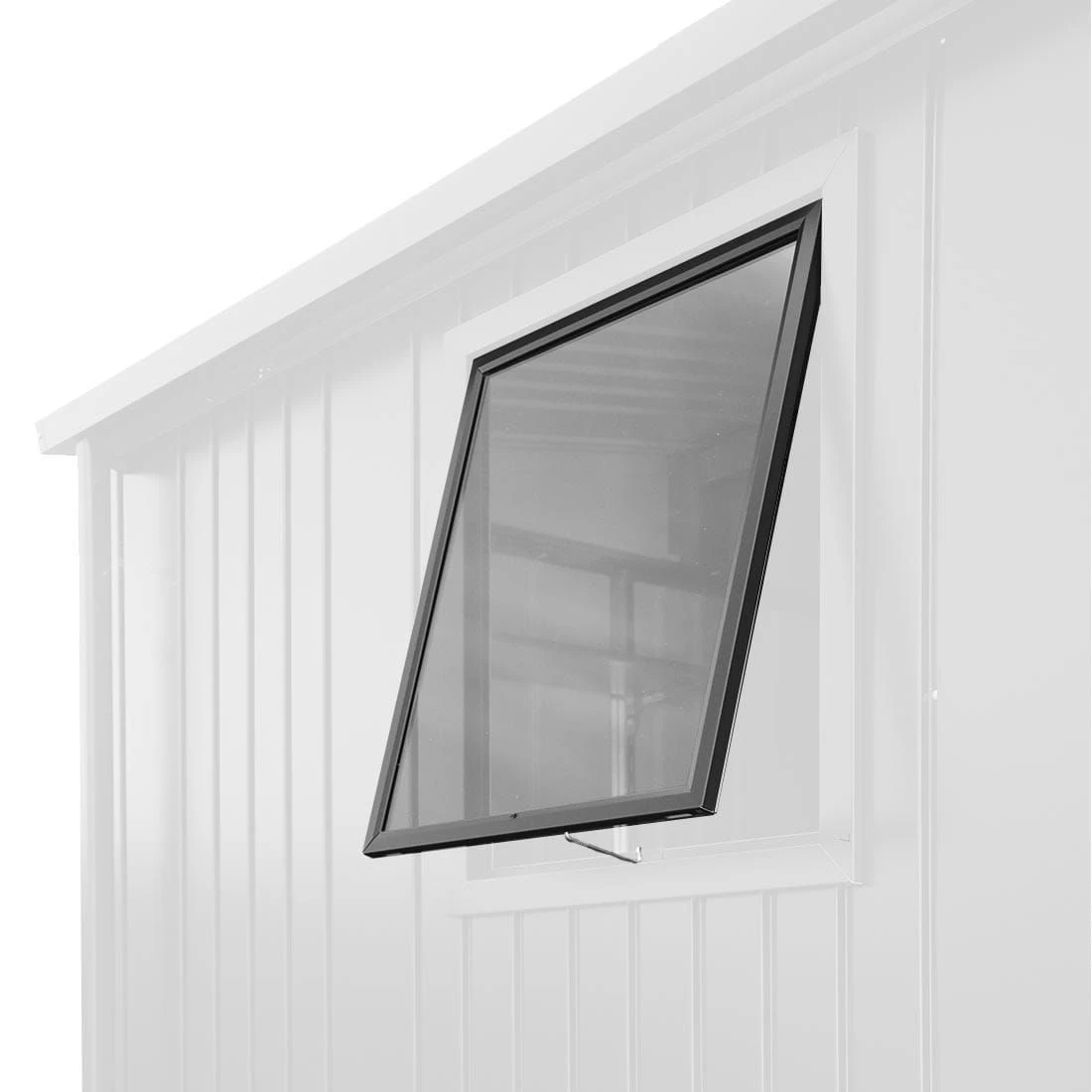 Biohort Europa Gerätehaus Fenster Dunkelgrau-Metallic 1 Biohort Europa Gerätehaus Fenster Dunkelgrau-Metallic