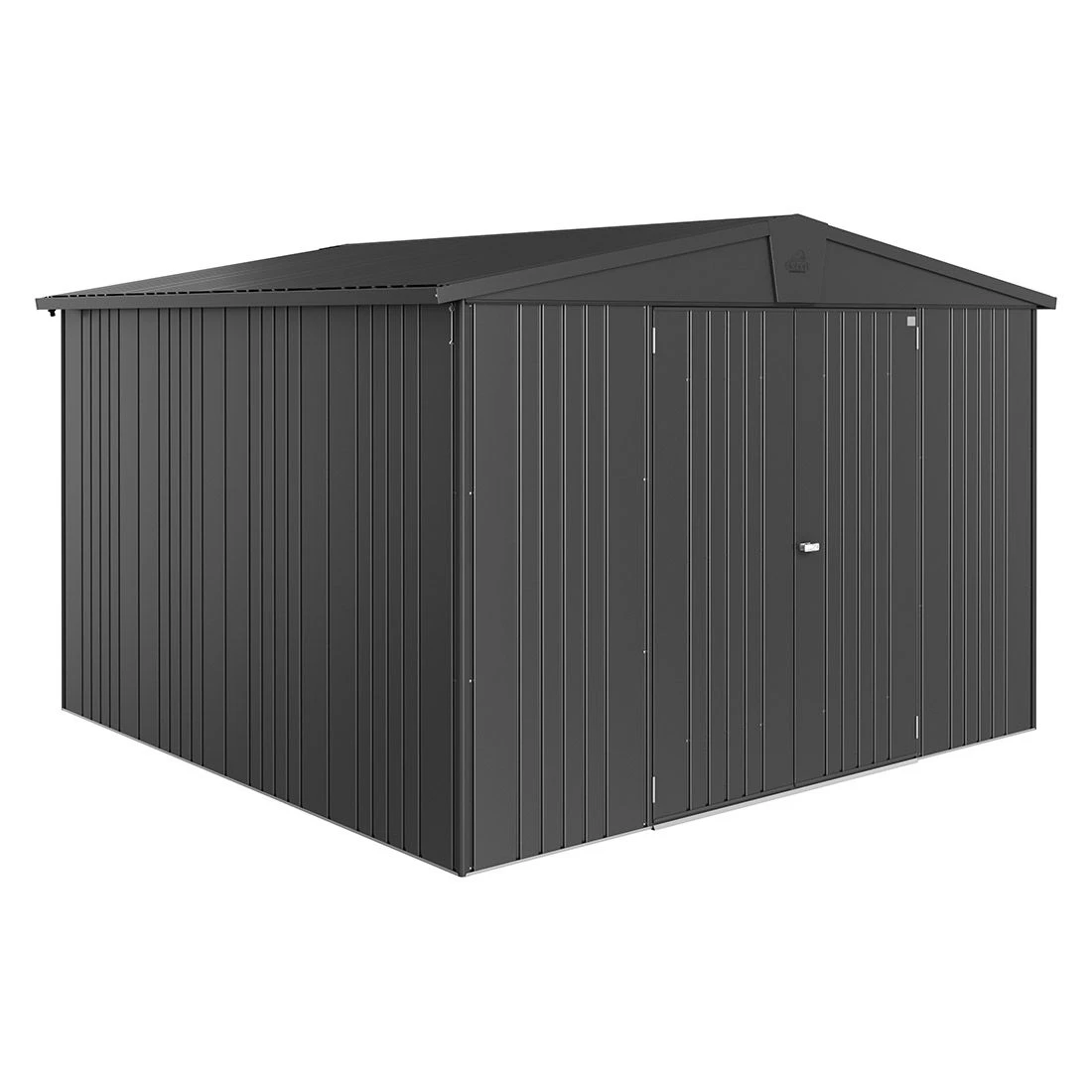 Biohort Europa Gerätehaus Dunkelgrau-Metallic 2 Biohort Europa Gerätehaus Dunkelgrau-Metallic – Bild 2