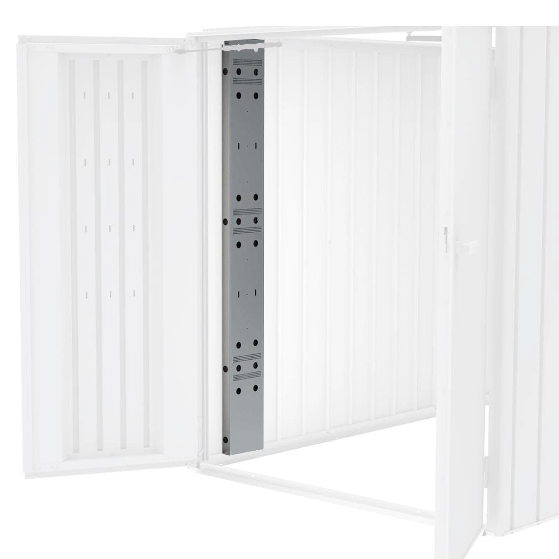 Biohort MiniGarage Elektro-Montagepaneel Silber 1 Biohort MiniGarage Elektro-Montagepaneel Silber