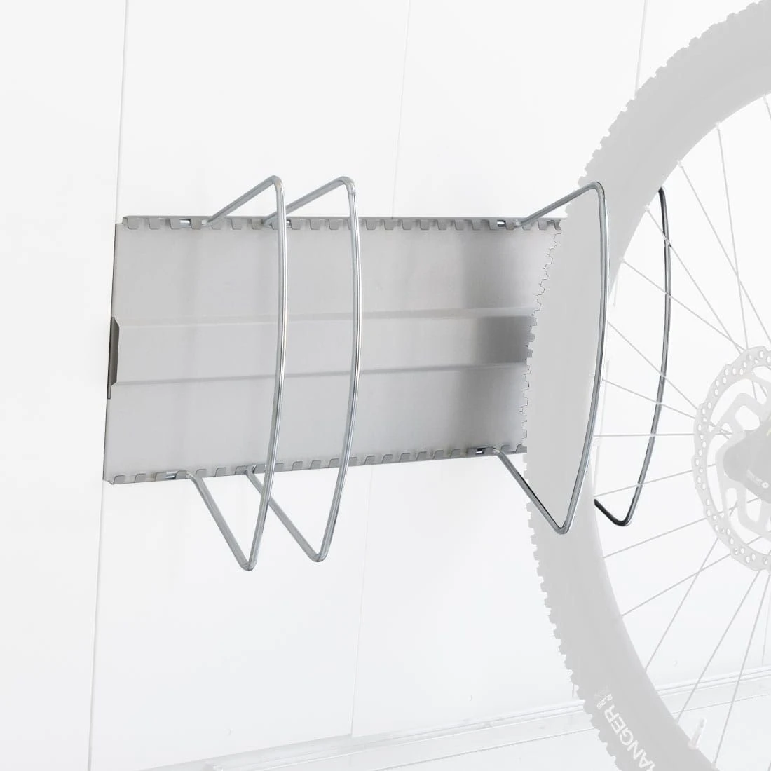 Biohort Neo Bikeholder Fahrradständer Grau-weiß 2 Biohort Neo Bikeholder Fahrradständer Grau-weiß – Bild 2