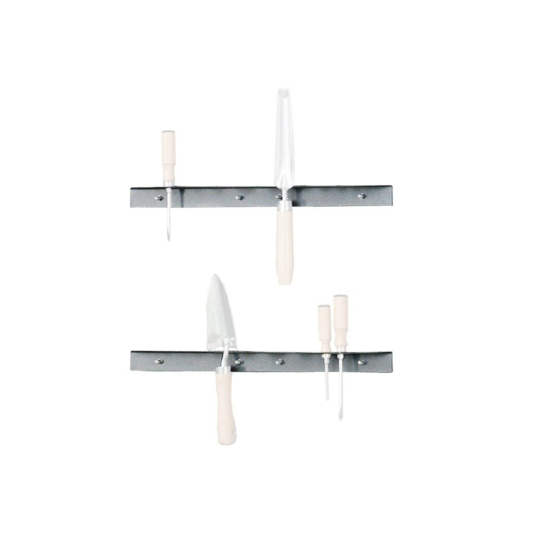 Biohort Werkzeughalter Für Gerätehaustür 2 Stück Quarzgrau-Metallic 1 Biohort Werkzeughalter Für Gerätehaustür 2 Stück Quarzgrau-Metallic