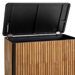 Cane-Line Combine Gartenbox Klein Teak/Aluminium Natur/Lava Grey -Deutschland Wellness Gart Verkaufs-Shop cane line combine kissentruhe gross teak aluminium 1463476 4