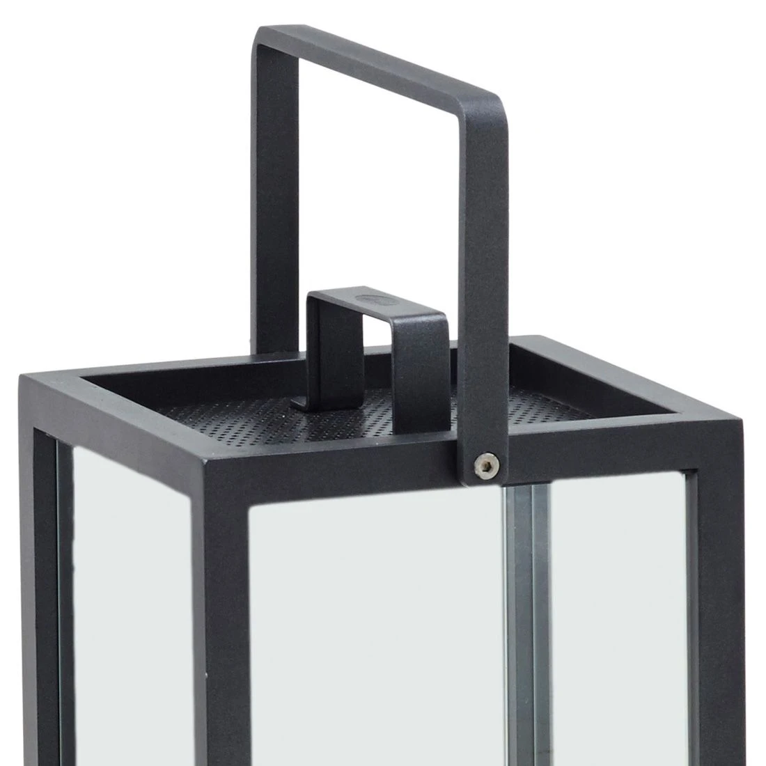 Cane-Line Lighthouse Laterne 23x23x42 Cm Aluminium Lava Grey 3 Cane-Line Lighthouse Laterne 23x23x42 Cm Aluminium Lava Grey – Bild 3