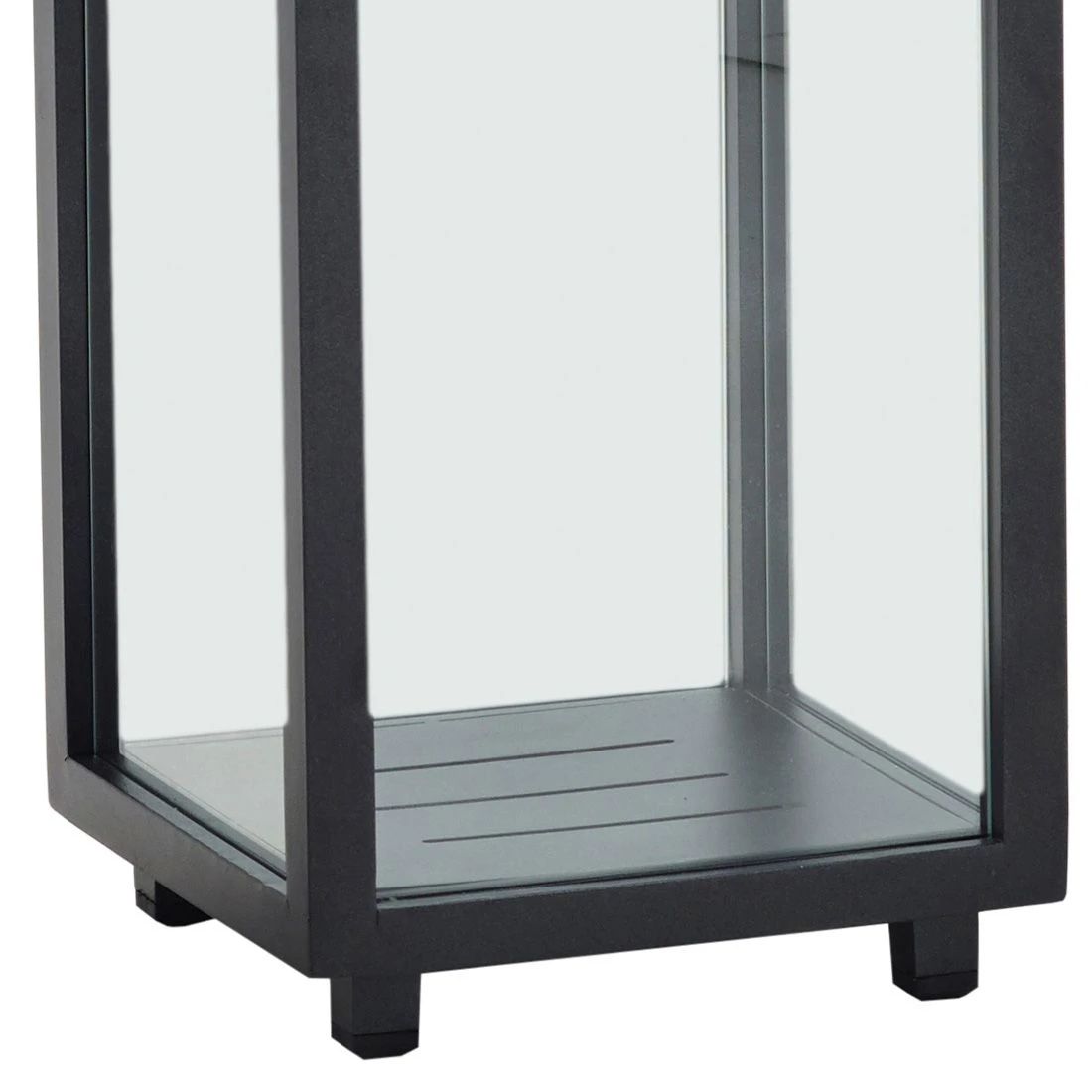 Cane-Line Lighthouse Laterne 23x23x42 Cm Aluminium Lava Grey 4 Cane-Line Lighthouse Laterne 23x23x42 Cm Aluminium Lava Grey – Bild 4