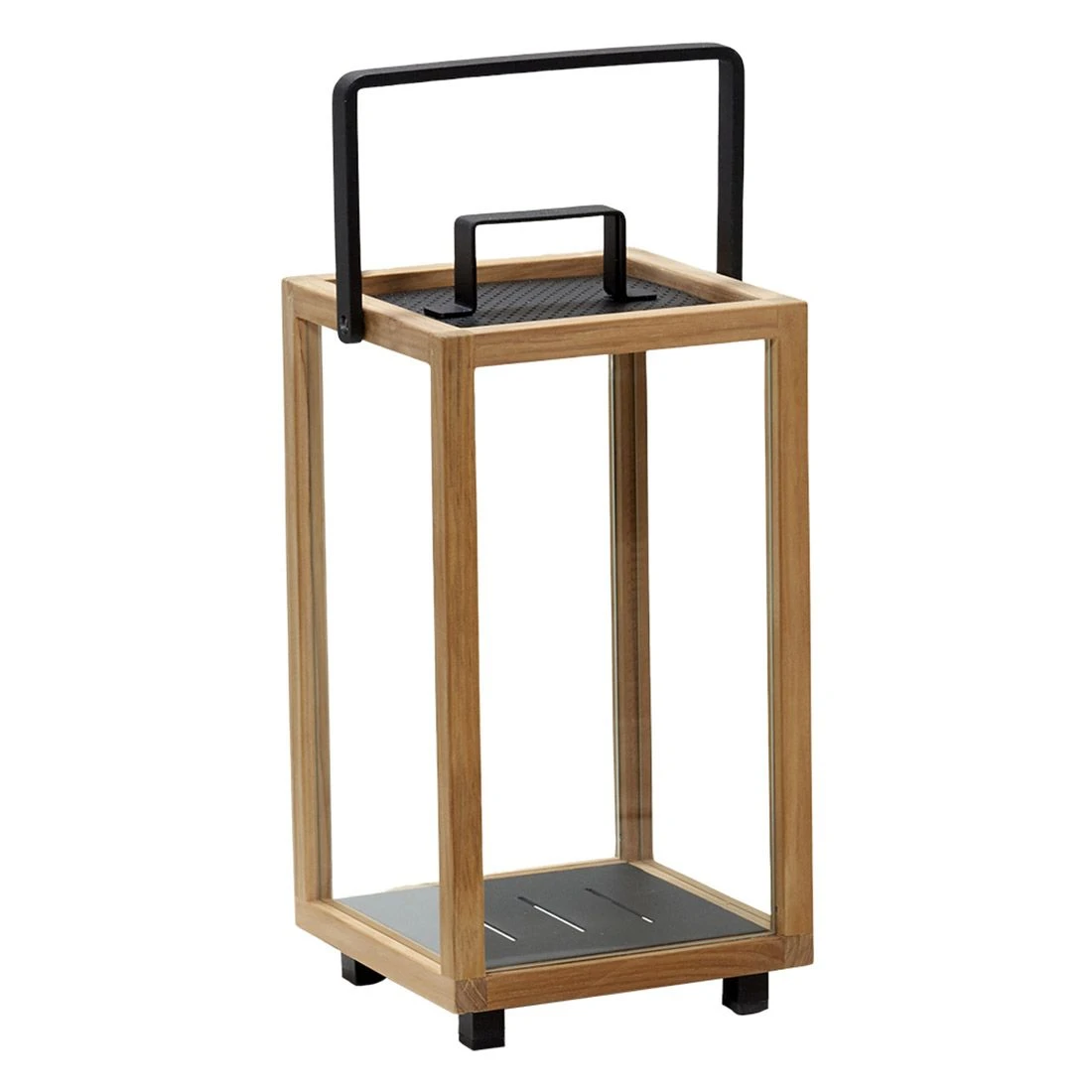 Cane-Line Lighthouse Laterne 23x23x42 Cm Teak/Aluminium Natur/Lava Grey 1 Cane-Line Lighthouse Laterne 23x23x42 Cm Teak/Aluminium Natur/Lava Grey