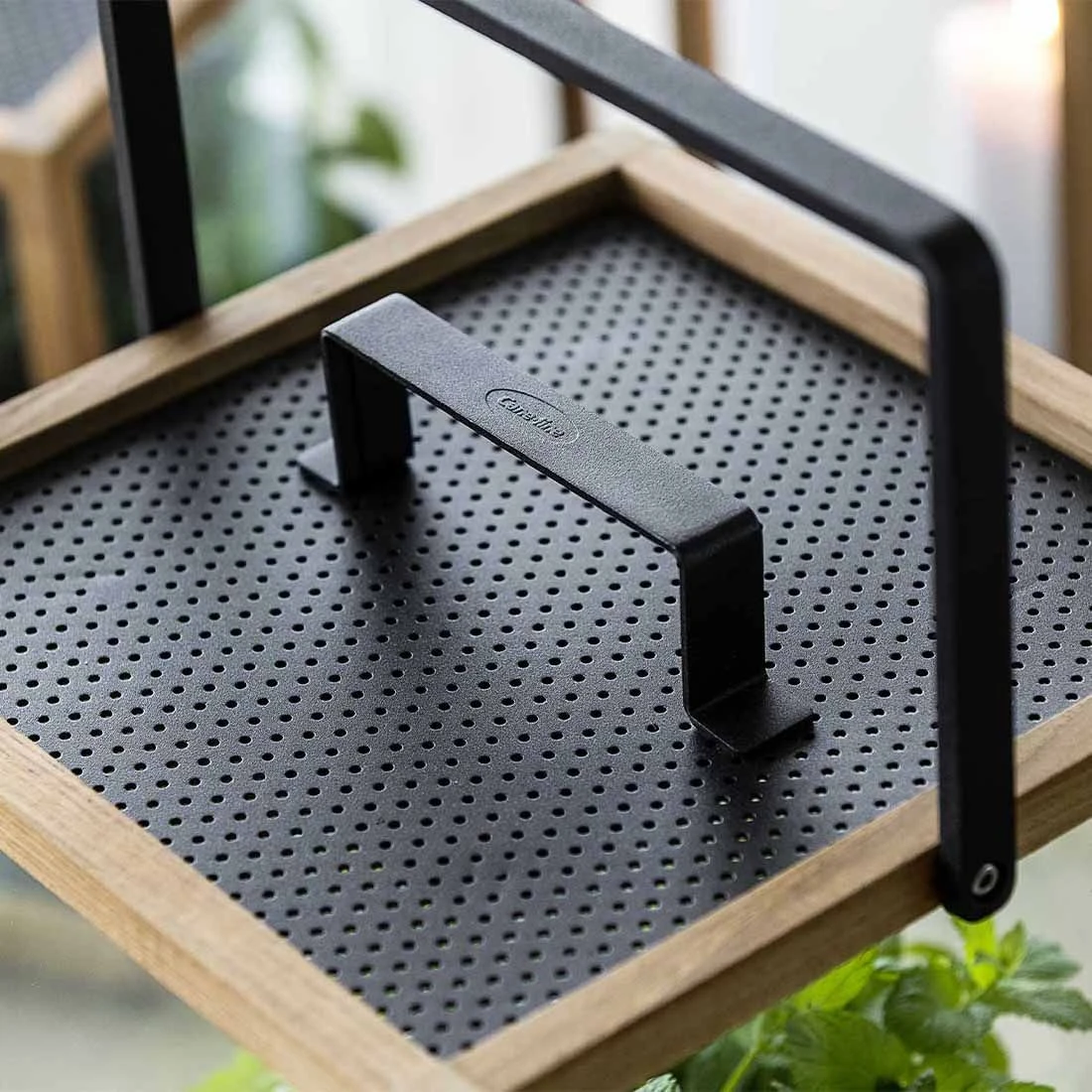 Cane-Line Lighthouse Laterne 33x33x54 Cm Teak/Aluminium Natur/Lava Grey 2 Cane-Line Lighthouse Laterne 33x33x54 Cm Teak/Aluminium Natur/Lava Grey – Bild 2