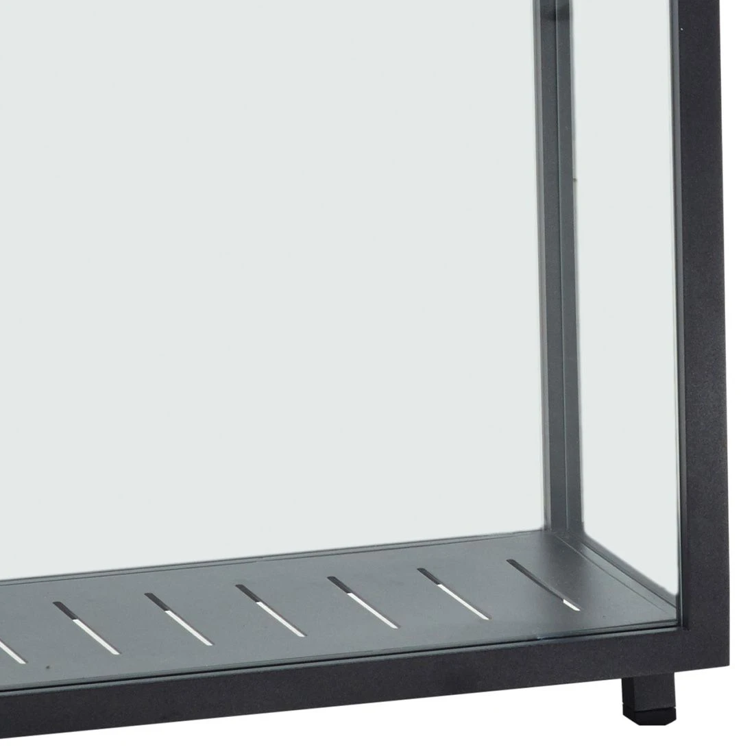 Cane-Line Lighthouse Laterne 46x23x42 Cm Rechteckig Aluminium Lava Grey 4 Cane-Line Lighthouse Laterne 46x23x42 Cm Rechteckig Aluminium Lava Grey – Bild 4