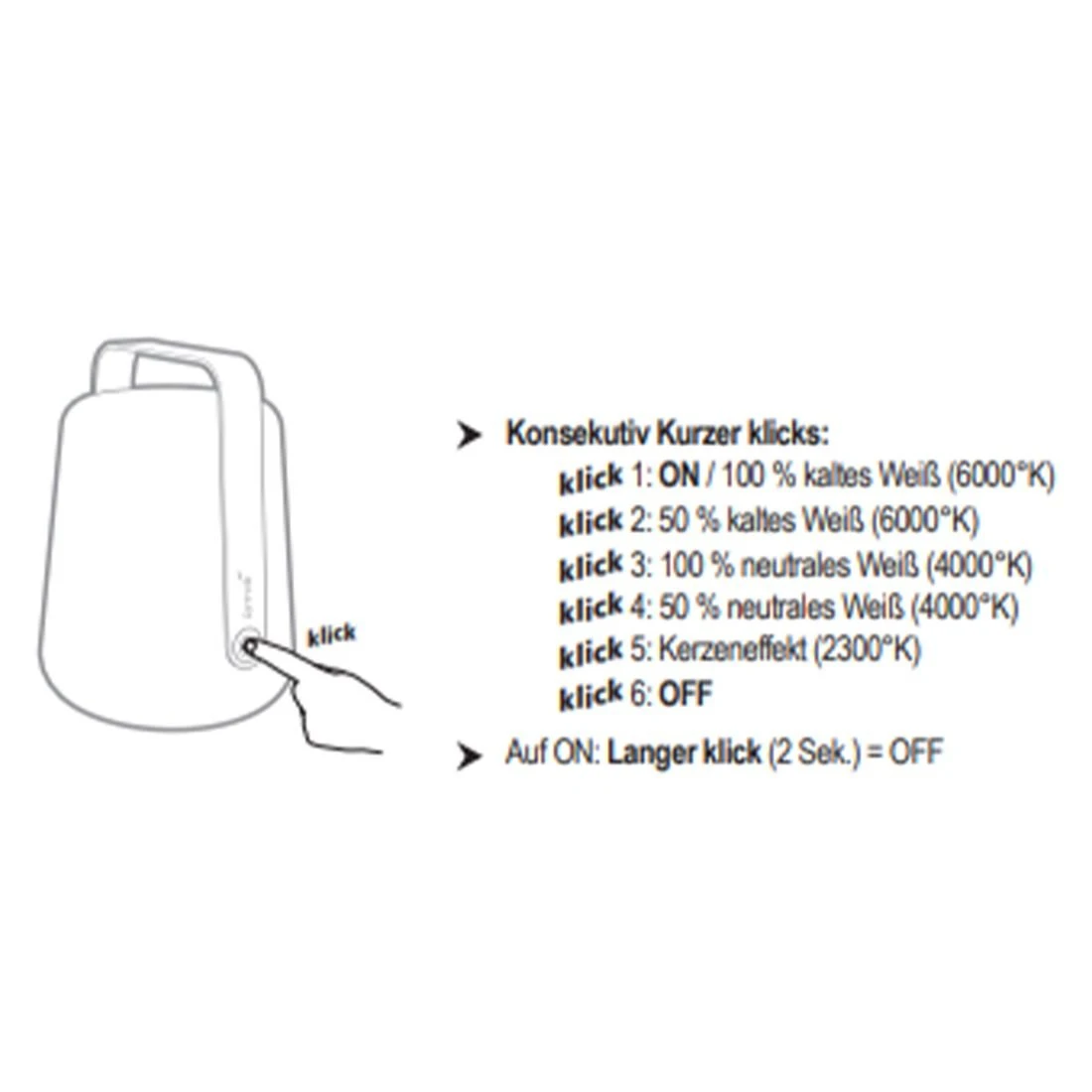 Fermob Balad Outdoor-Lampe 38cm Aluminium/Polyethylen Lehmgrau 2 Fermob Balad Outdoor-Lampe 38cm Aluminium/Polyethylen Lehmgrau – Bild 2