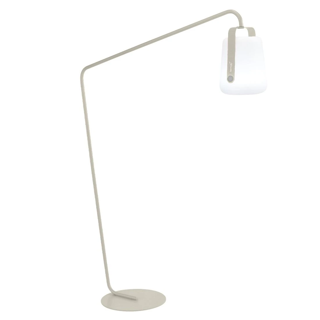 Balad Versetzter Standfuß Stahl Lehmgrau 2 Balad Versetzter Standfuß Stahl Lehmgrau – Bild 2