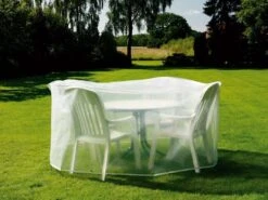 Heinemeyer Gartenmöbel-Set Schutzhülle 240x180x90cm Oval Gitterfolie Transparent 5 Heinemeyer Gartenmöbel-Set Schutzhülle 240x180x90cm Oval Gitterfolie Transparent -Deutschland Wellness Gart Verkaufs-Shop heinemeyer schutzhulle 240x180x90cm oval fur tischgruppe gitterfolie transparent 3