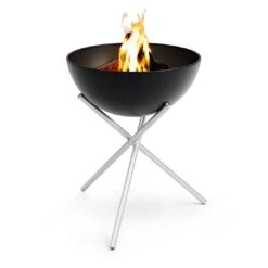Höfats BOWL 70 Feuerschale Mit Dreibein Edelstahl/Stahl Silber/Schwarz 6 Höfats BOWL 70 Feuerschale Mit Dreibein Edelstahl/Stahl Silber/Schwarz -Deutschland Wellness Gart Verkaufs-Shop hoefats bowl 70 feuerschale mit dreibein edelstahl stahl 1464466 3