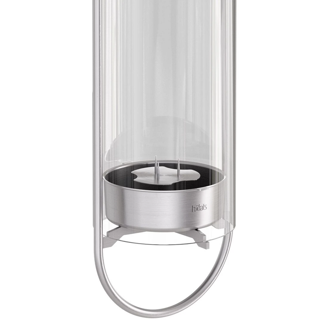 Höfats Oval Candle 35 Kerzenhalter Edelstahl/Glas Silber 7 Höfats Oval Candle 35 Kerzenhalter Edelstahl/Glas Silber – Bild 7