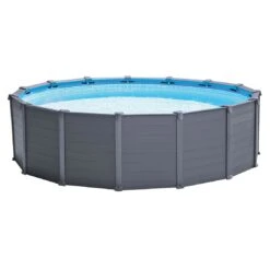 Intex Graphite Panel Pool-Set Ø478x124cm Graphit