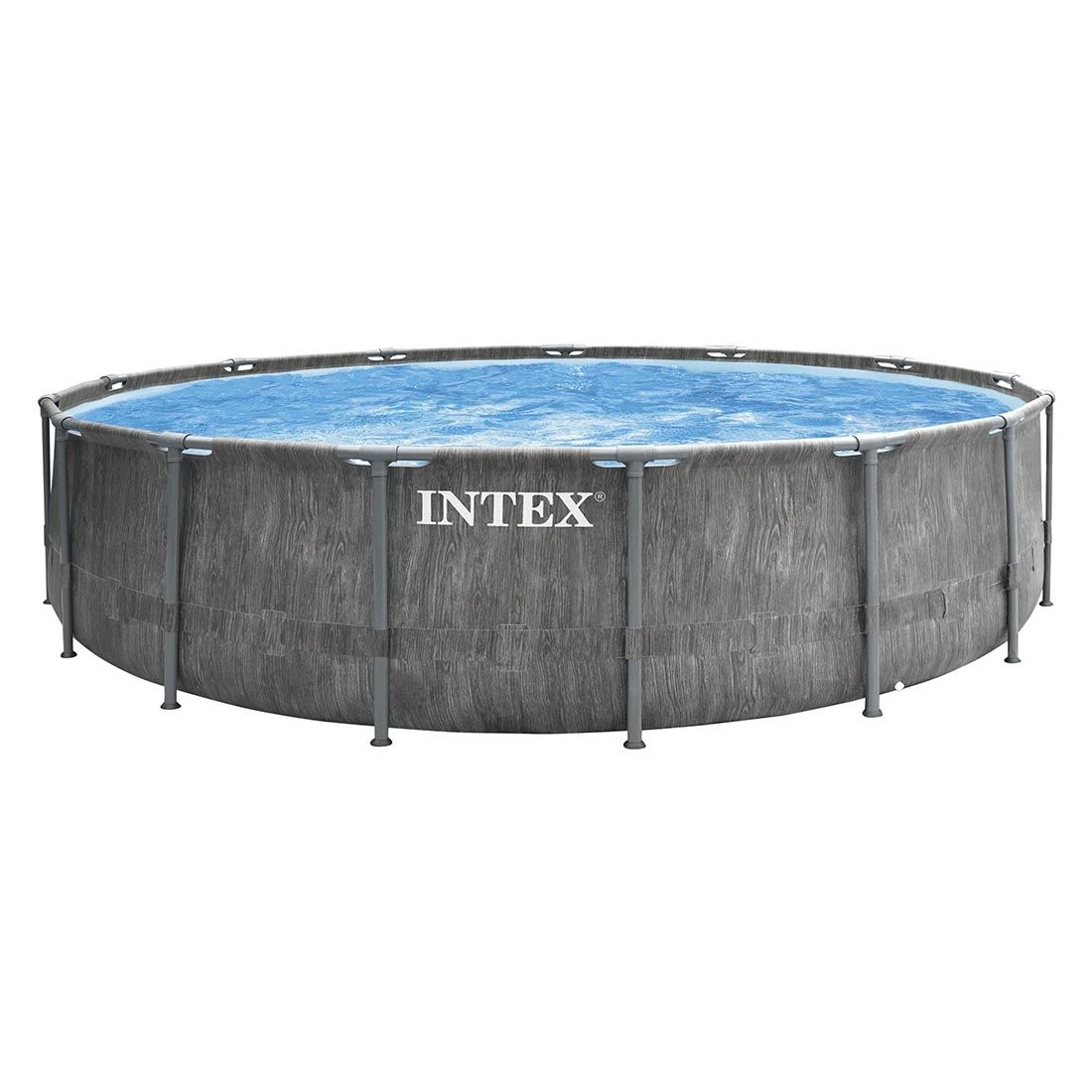 Intex Greywood PrismFrame Pool-Set 457x122cm 1 Intex Greywood PrismFrame Pool-Set 457x122cm