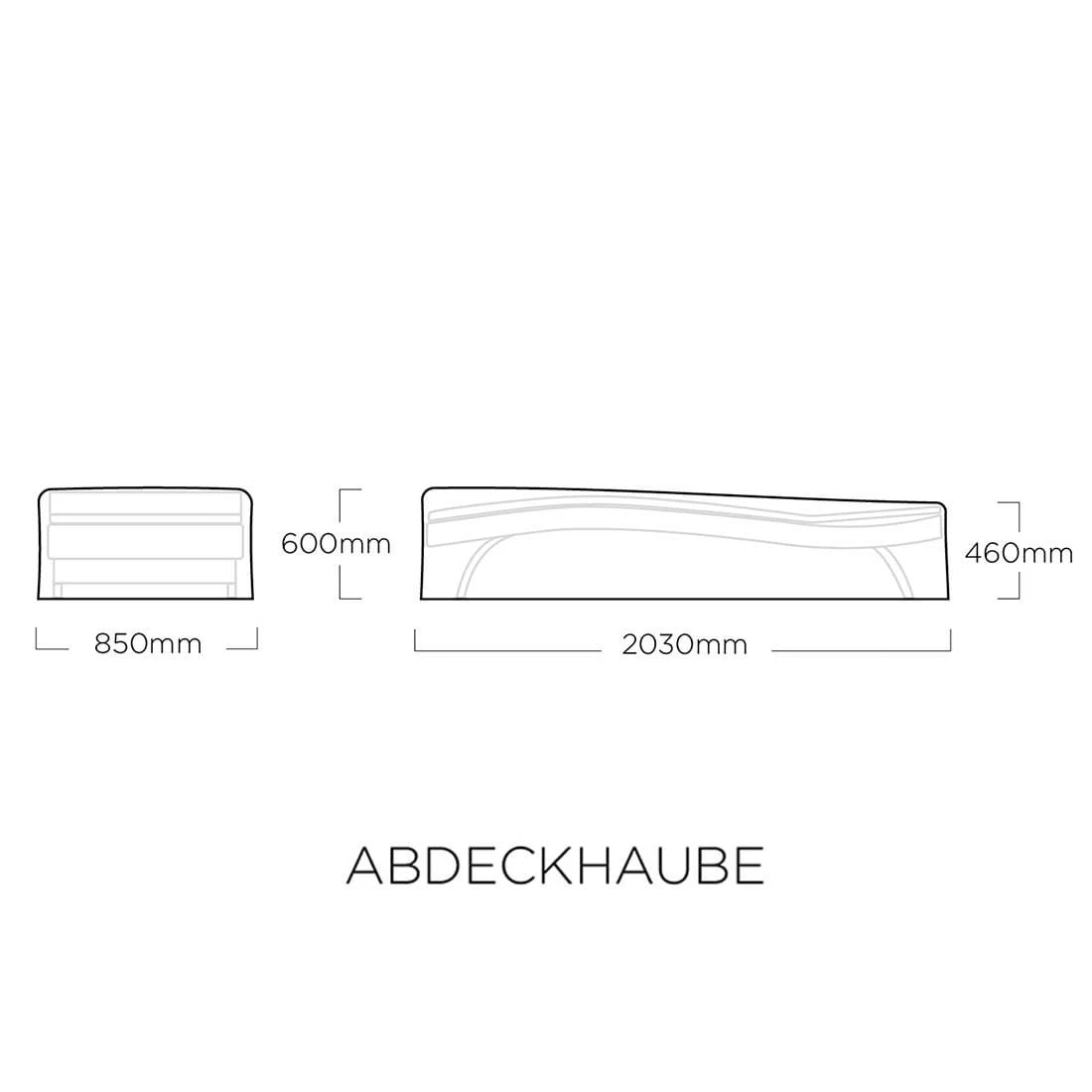 Kettler Gartenliege Schutzhülle Polyester Grau-Silber 5 Kettler Gartenliege Schutzhülle Polyester Grau-Silber – Bild 5