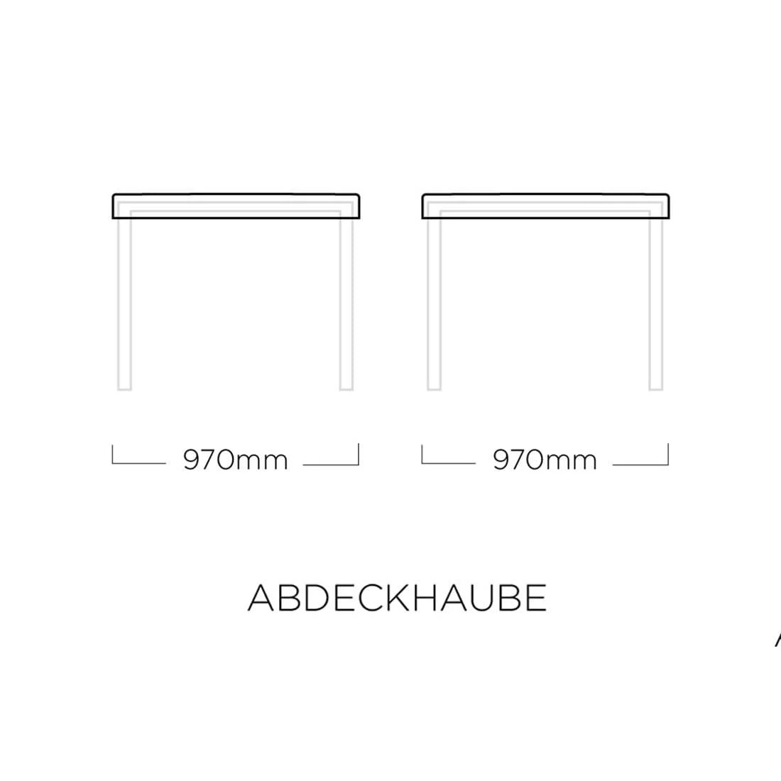 Kettler Gartentisch Schutzhülle 95x95 Cm Polyester Grau-Silber 5 Kettler Gartentisch Schutzhülle 95x95 Cm Polyester Grau-Silber – Bild 5