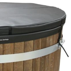 KIRAMI Comfort Family M Badefass-Set Hot Tub Ø170cm Natur/Soft Beige 11 KIRAMI Comfort Family M Badefass-Set Hot Tub Ø170cm Natur/Soft Beige -Deutschland Wellness Gart Verkaufs-Shop kirami comfort family m badefass set durchm170cm 1382934 4