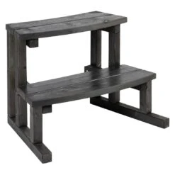 KIRAMI Original Breezy M Badefass-Set Hot Tub Ø170cm Coal Black/Light Grey -Deutschland Wellness Gart Verkaufs-Shop kirami original breezy m badefass set durchm170cm 1381548 3