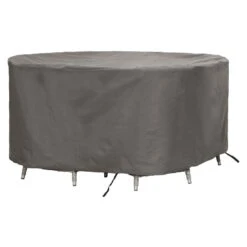 LC Garden Gartenmöbel-Set Schutzhülle S Ø200x85cm Dunkelgrau