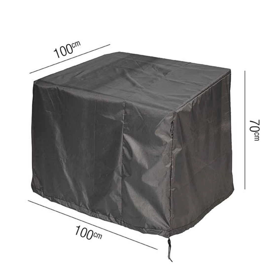 AeroCover Schutzhülle Für Loungesessel 100x100x70cm Polyester Uni Anthrazit 2 AeroCover Schutzhülle Für Loungesessel 100x100x70cm Polyester Uni Anthrazit – Bild 2