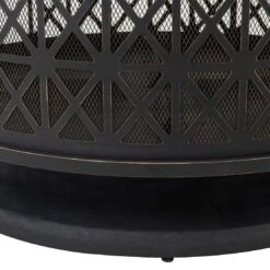 OUTLIV. Feuerkorb Ø80x50cm Stahl Schwarz 12 OUTLIV. Feuerkorb Ø80x50cm Stahl Schwarz -Deutschland Wellness Gart Verkaufs-Shop outliv feuerkorb durchm80x50cm stahl 1422248 3