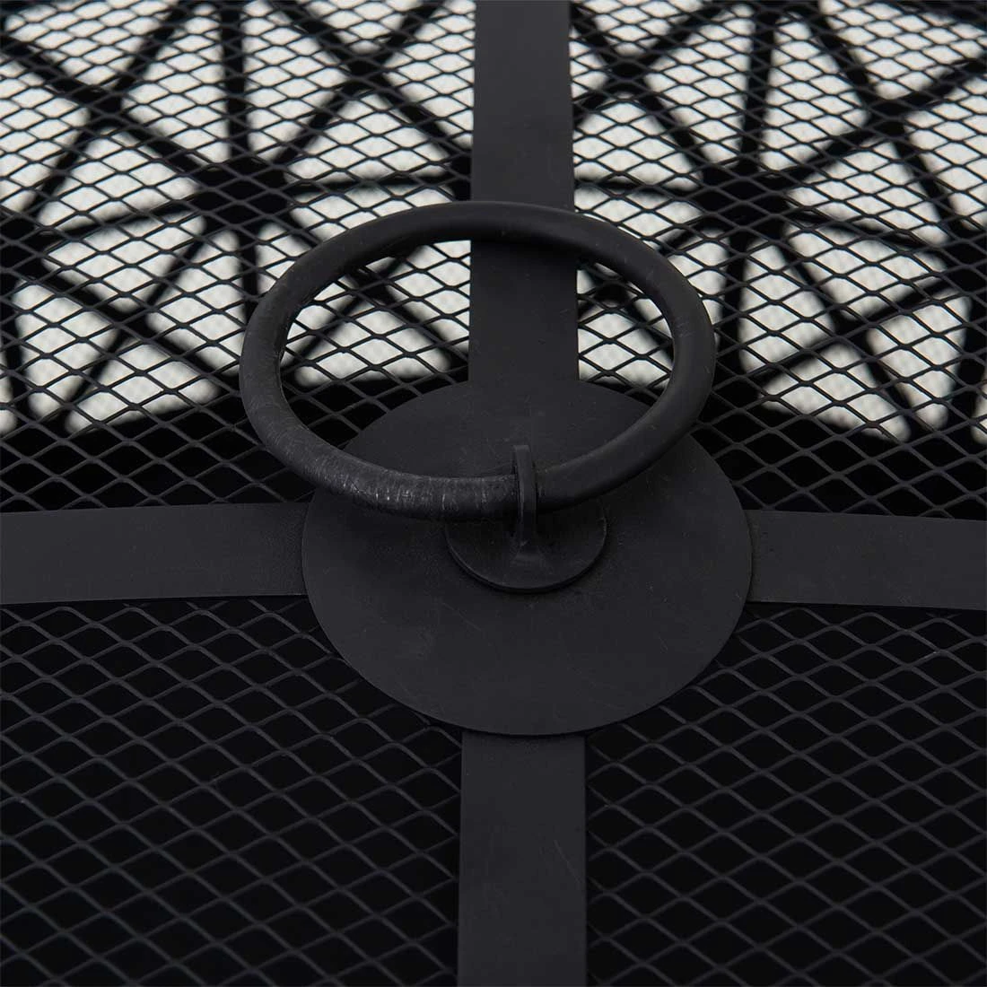 OUTLIV. Feuerkorb Ø80x50cm Stahl Schwarz 4 OUTLIV. Feuerkorb Ø80x50cm Stahl Schwarz – Bild 4