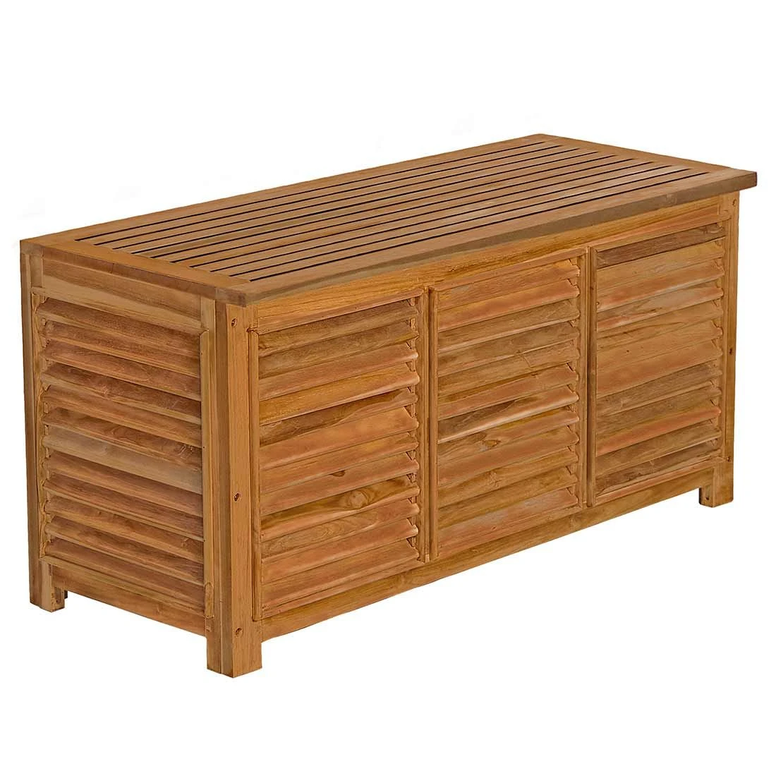 OUTLIV. Ventara Gartenbox 128x52x62cm Teak Natur 1 OUTLIV. Ventara Gartenbox 128x52x62cm Teak Natur