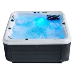 PLANET SPA Biskaya Correll Whirlpool 200x200cm Dark Grey/Silber Marble -Deutschland Wellness Gart Verkaufs-Shop planet spa biskaya correll whirlpool 200x200cm 1391657 7