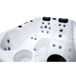 PLANET SPA Biskaya Francisco Whirlpool 184x124cm Dark Grey/Silber Marble -Deutschland Wellness Gart Verkaufs-Shop planet spa biskaya francisco whirlpool 184x124cm 1391635 3