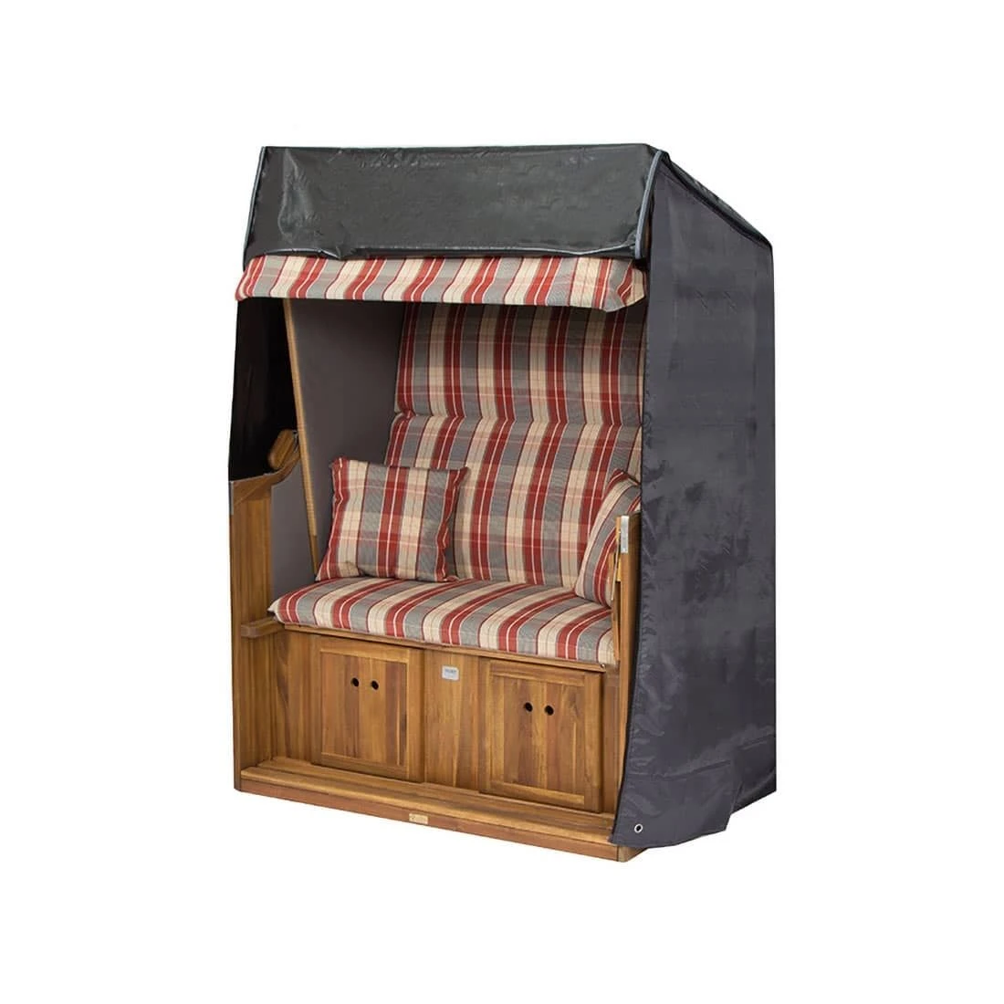 AeroCover Schutzhülle Für Strandkorb 128x105x160/140cm Polyester Uni Anthrazit 9 AeroCover Schutzhülle Für Strandkorb 128x105x160/140cm Polyester Uni Anthrazit – Bild 9