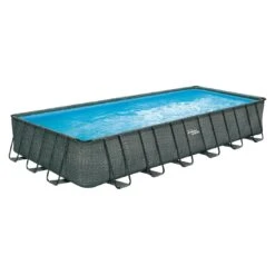 Summer Fun Elite Frame Pool Set 732x366x132cm Grau