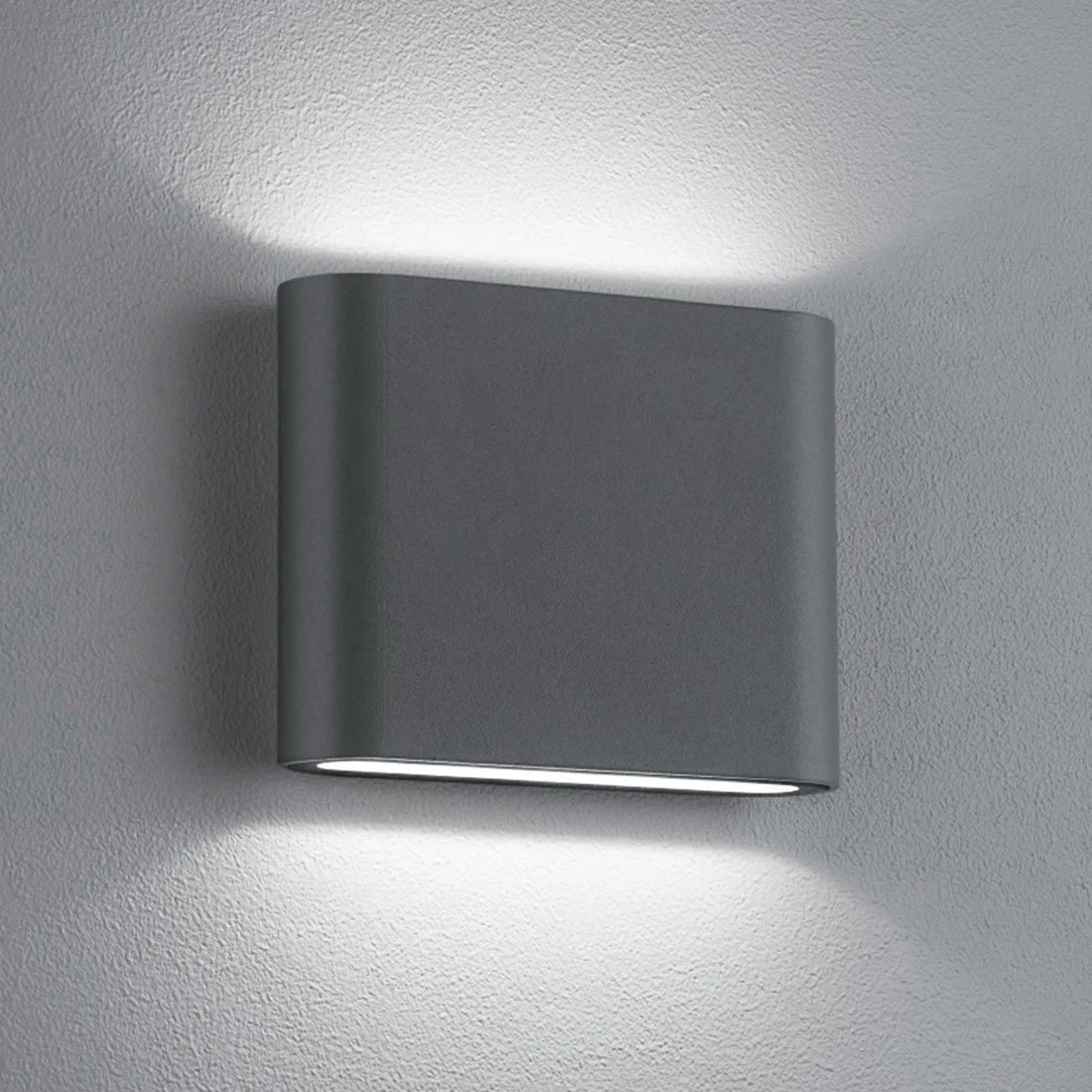 Trio Leuchten Thames II Außenwandbeleuchtung Aluminium Druckguss / Glas Anthrazit 2 Trio Leuchten Thames II Außenwandbeleuchtung Aluminium Druckguss / Glas Anthrazit – Bild 2