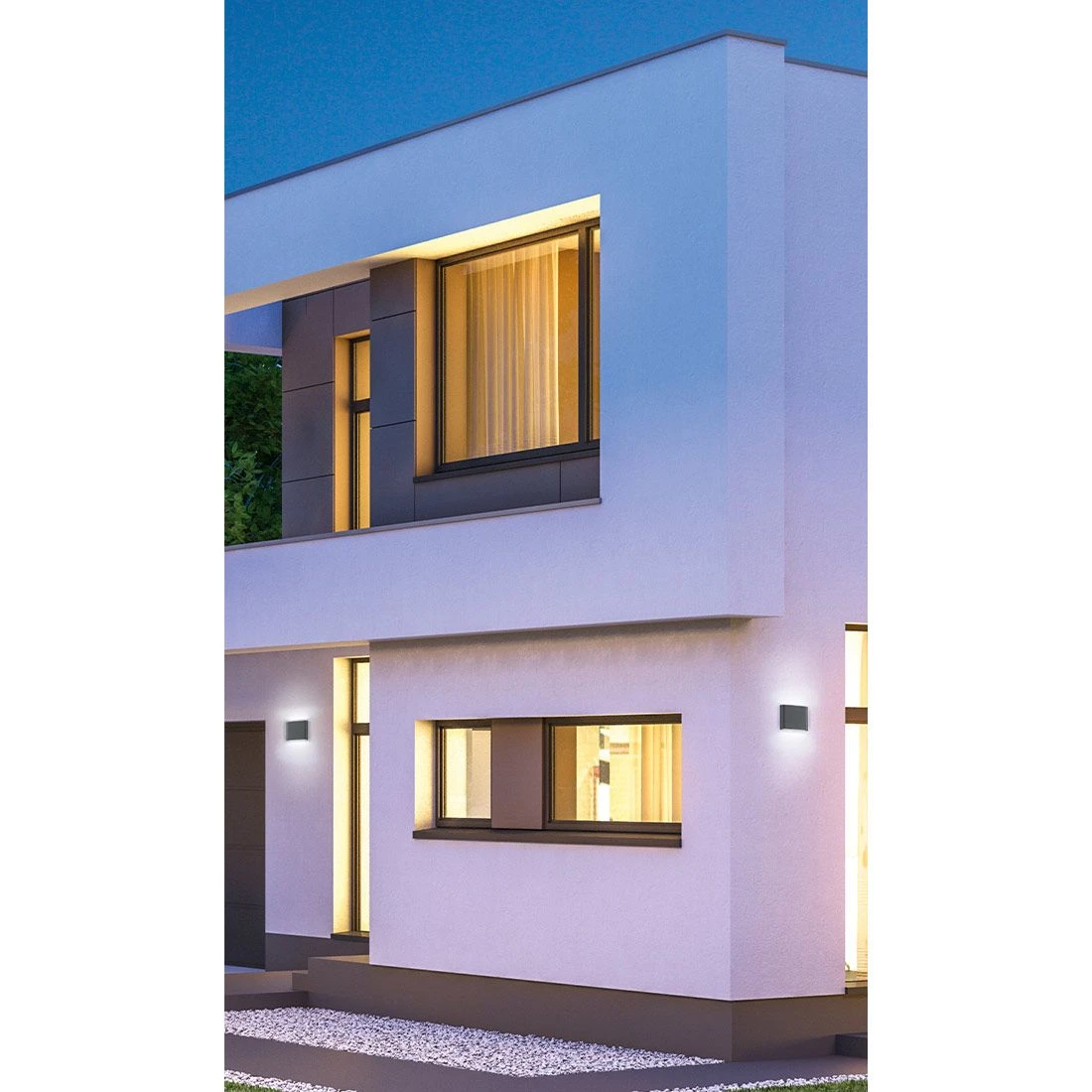 Trio Leuchten Thames II Außenwandbeleuchtung Aluminium Druckguss / Glas Anthrazit 3 Trio Leuchten Thames II Außenwandbeleuchtung Aluminium Druckguss / Glas Anthrazit – Bild 3