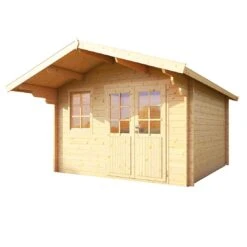 Wolff Finnhaus Lisa 44-A XL Gartenhaus Natur