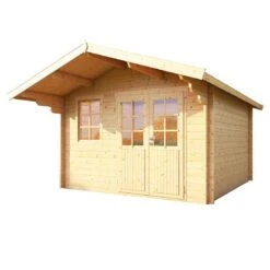 Wolff Finnhaus Lisa 44-C XL Gartenhaus Natur