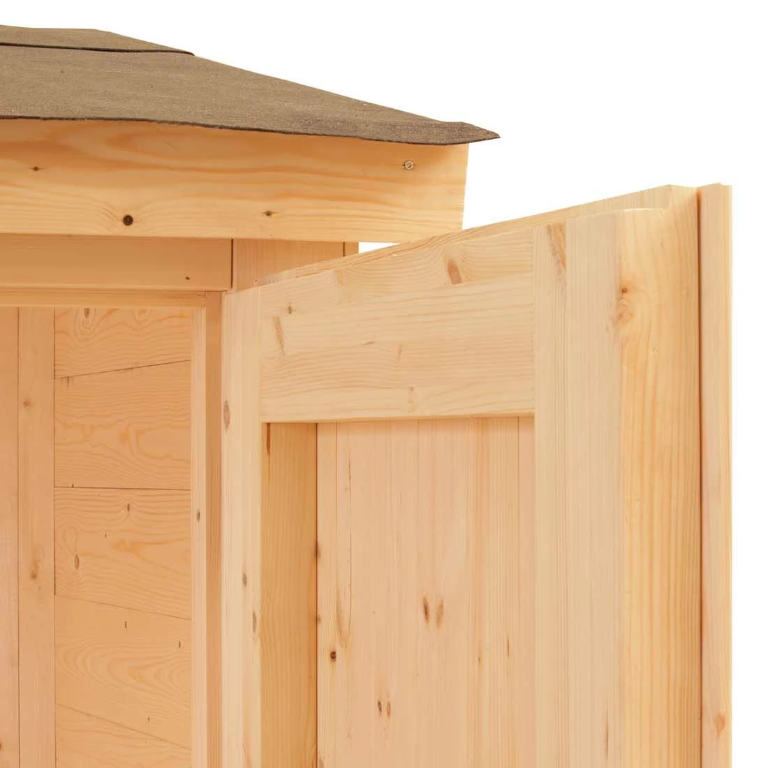 Wolff Finnhaus Geräteschrank Mit Doppeltür Natur 2 Wolff Finnhaus Geräteschrank Mit Doppeltür Natur – Bild 2