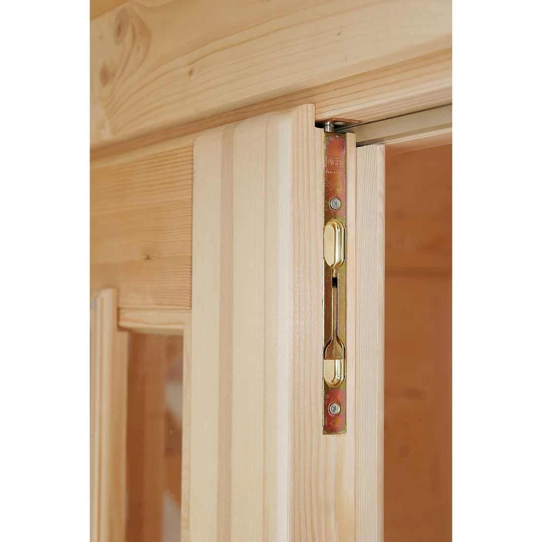 Wolff Finnhaus Pulti 34-C Typ 2 Gartenhaus Mit Halbglastür Natur 2 Wolff Finnhaus Pulti 34-C Typ 2 Gartenhaus Mit Halbglastür Natur – Bild 2