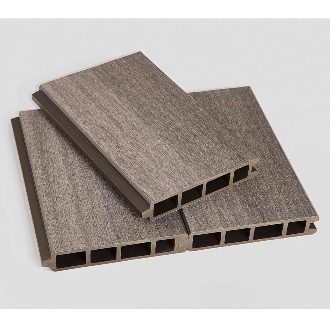 Wolff Finnhaus WPC-Trend C Gartenhaus 287x234cm + Doppeltür Grau 2 Wolff Finnhaus WPC-Trend C Gartenhaus 287x234cm + Doppeltür Grau – Bild 2